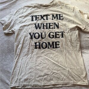 Rue21 Cream Graphic Tee